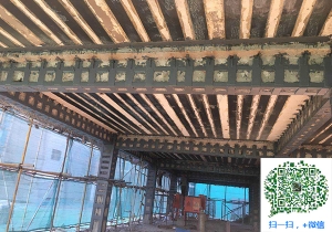龙凤梁柱包钢加固